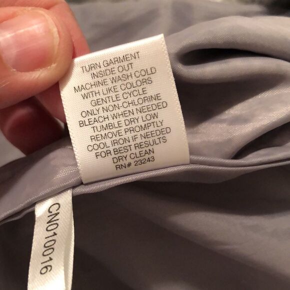 NY&Co 2 Stretch Python Print Gray Silver Pencil Skirt - Picture 13 of 13